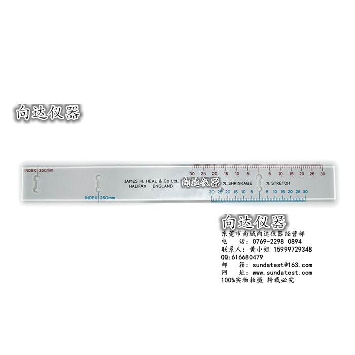 JAMES772-128缩水率测量尺 JAMES缩水尺